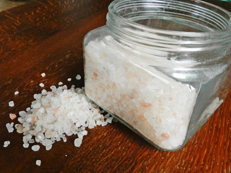 Salz Himalaya Kristallsalz Glas Bremer Gewuerzhandel