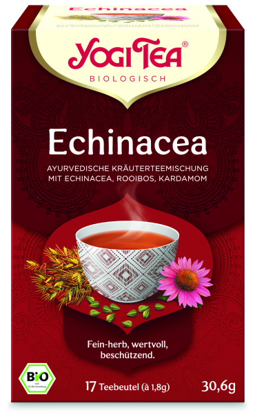 Yogi Tee Echinacea, vormals Aura Tee, BIO