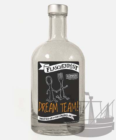Flaschenpost, Dream Team, 500ml