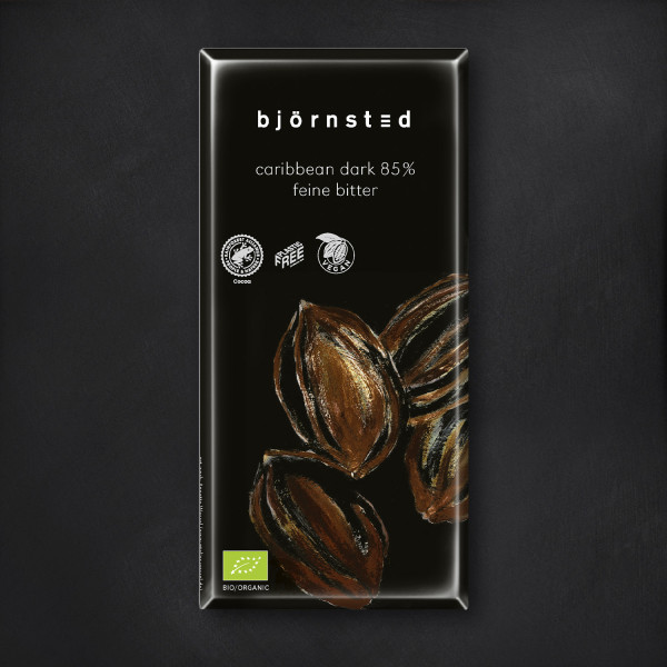 Björnsted Dark 85% Feine Bitter Schokolade