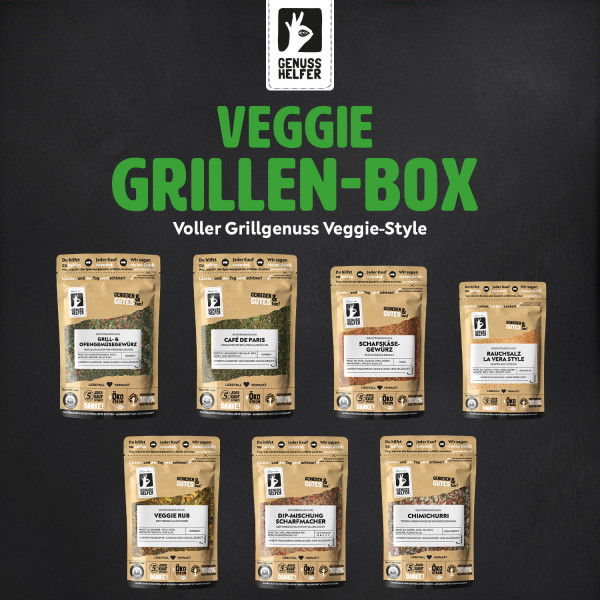 Genuss-Set - Veggie Grillen Box, 7 Tlg.