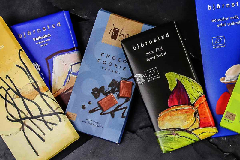 bio schokolade bjoernsted ichoc vergan online kaufen bremer gewuerzhandel