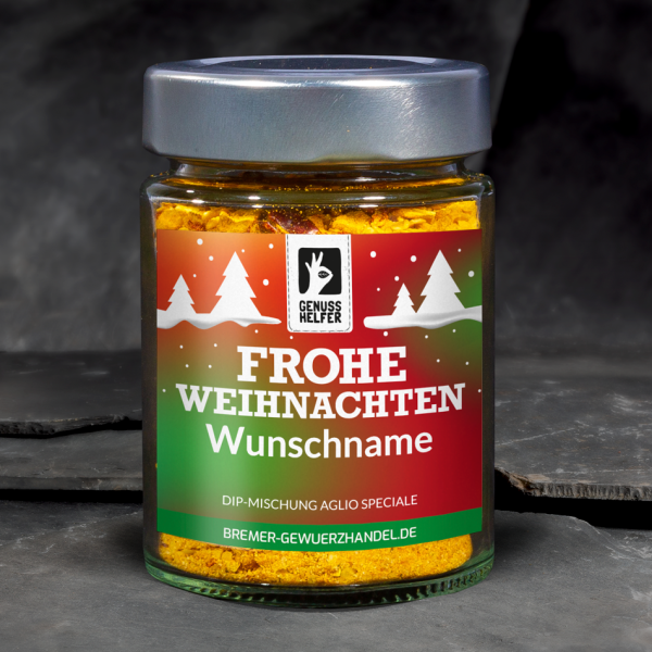 Dip-Mischung Aglio Speciale &quot;Frohe Weihnachten&quot;