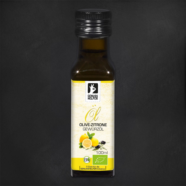 Olive Zitrone Gewürzöl BIO, kaltgepresst