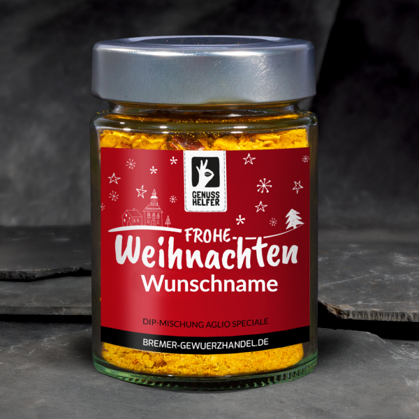 Dip-Mischung Aglio Speciale &quot;Frohe Weihnachten&quot;